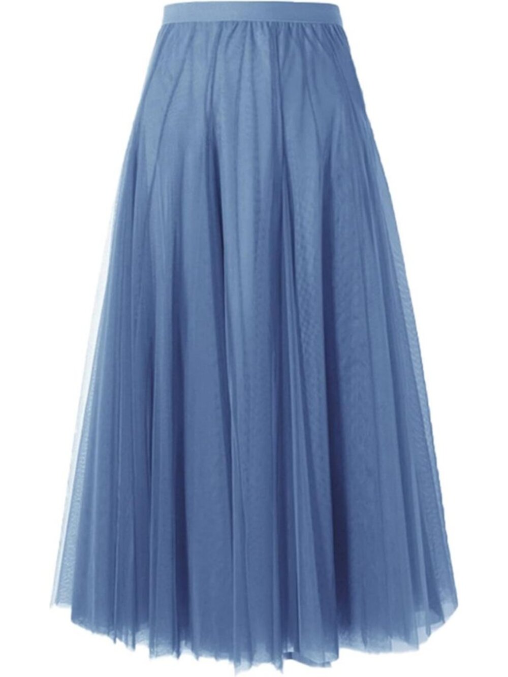Maxi Tulle Skirt for Women | A-Line Layered Long Mesh Flowy Dressy Skirt